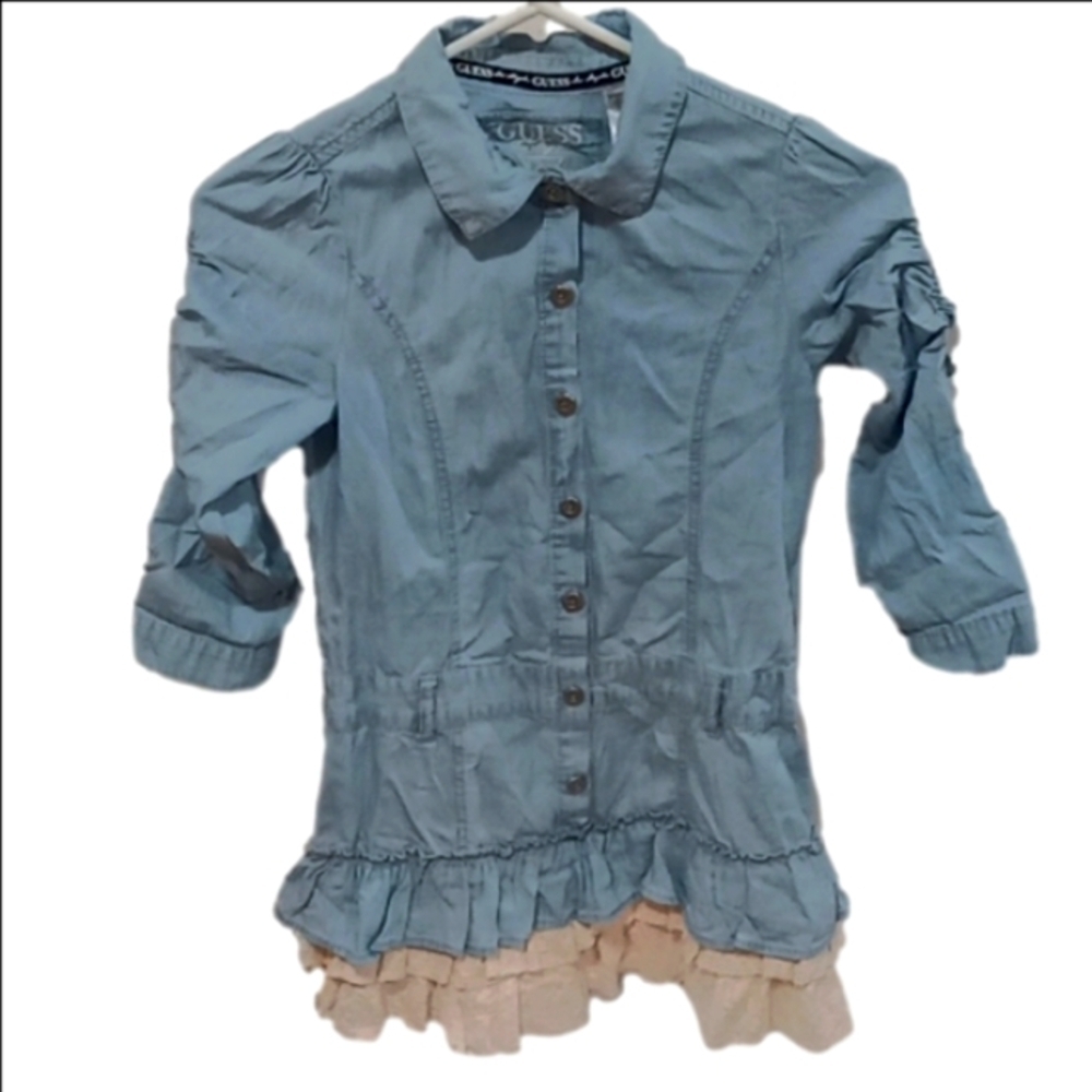 (74) GUESS, ADJUSTABLE SLEEVES SIZE MEDIUM ( 10/12)